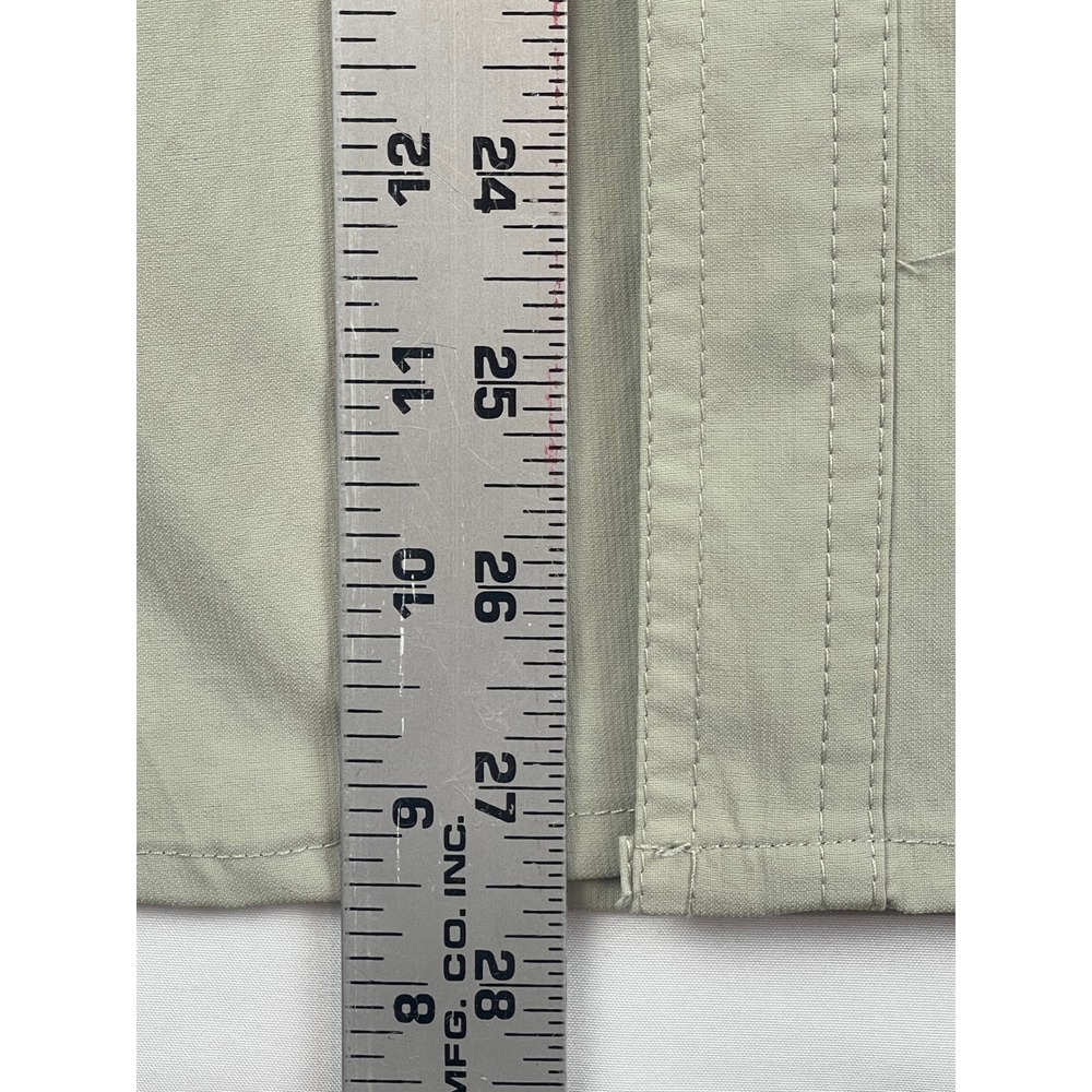 Rugged Elements Men's Khaki/Pale Green LS Utility Work Shirt Size XL 00827 - Picture 7 of 13